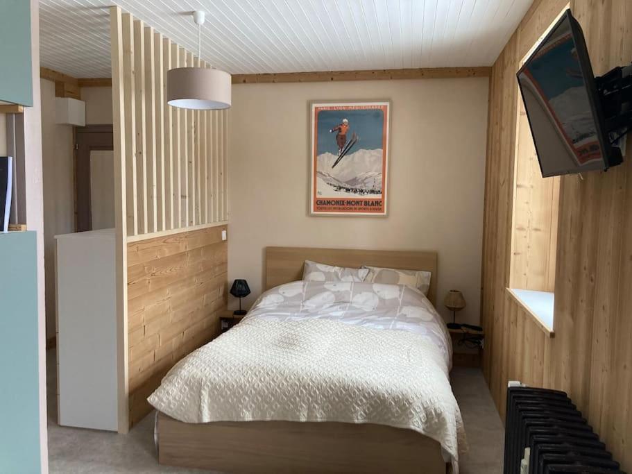Studio Chaleureux Au Depart Des Sentiers Et Pistes De Ski Lajoux المظهر الخارجي الصورة